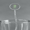 Happy New Year Clear Plastic 7" Stir Stick - Oval - Main