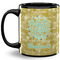 Happy New Year Coffee Mug - 11 oz - Full- Black