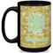 Happy New Year Coffee Mug - 15 oz - Black Full