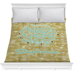 Happy New Year Comforter - Full / Queen w/ Name or Text