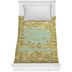 Happy New Year Comforter - Twin w/ Name or Text