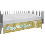Happy New Year Crib Skirt w/ Name or Text