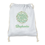 Happy New Year Drawstring Backpack - Sweatshirt Fleece (Personalized)