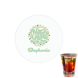 Happy New Year Printed Drink Topper - 1.5" (Personalized)