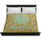 Happy New Year Duvet Cover - King - On Bed - No Prop