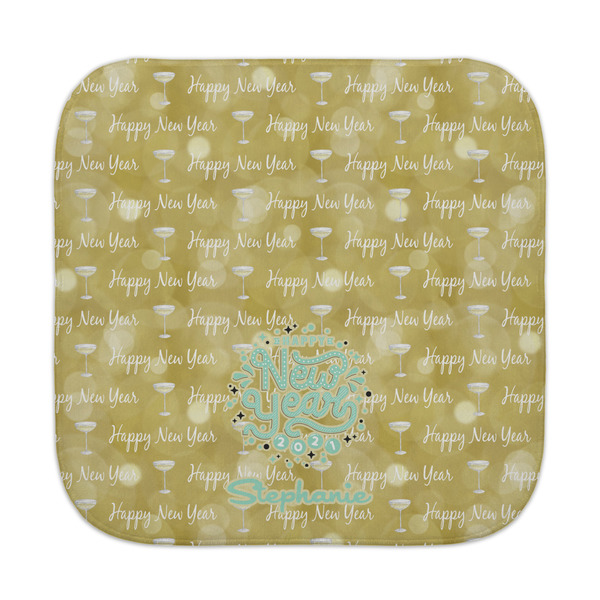 Custom Happy New Year Face Towel w/ Name or Text