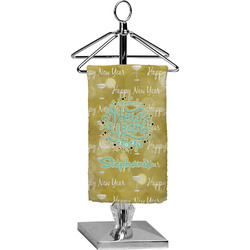 Happy New Year Finger Tip Towel - Full Print w/ Name or Text