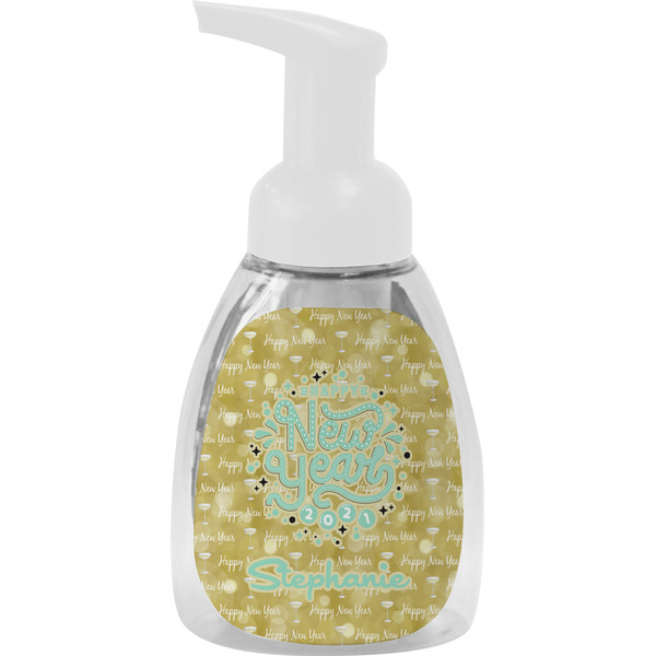 Custom Happy New Year Foam Soap Bottle (Personalized)