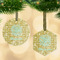 Happy New Year Frosted Glass Ornament - MAIN PARENT