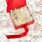 Happy New Year Gift Boxes with Magnetic Lid - Red - In Context