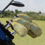 Happy New Year Golf Club Iron Cover - Set of 9 (Personalized)