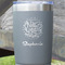 Happy New Year Gray Polar Camel Tumbler - 20oz - Close Up