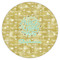 Happy New Year Icing Circle - Large - Single