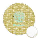 Happy New Year Printed Cookie Topper - 2.5" (Personalized)