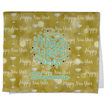 Happy New Year Kitchen Towel - Poly Cotton w/ Name or Text