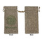 Happy New Year Large Burlap Gift Bags - Front Approval