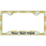 Happy New Year License Plate Frame - Style C (Personalized)