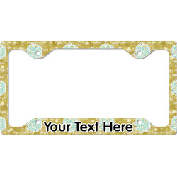 Happy New Year License Plate Frame - Style C (Personalized)