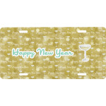 Happy New Year Front License Plate (Personalized)