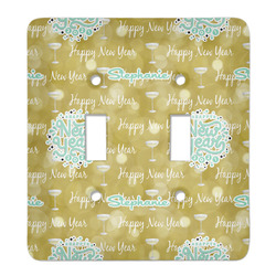 Happy New Year Light Switch Cover (2 Toggle Plate) (Personalized)