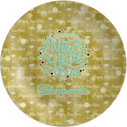 Happy New Year Melamine Plate - 10" (Personalized)