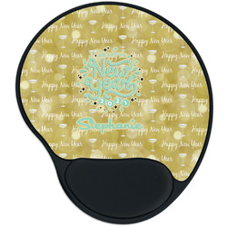 Happy New Year Mouse Pad with Wrist Support