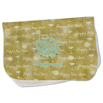 Happy New Year Burp Cloth - Fleece w/ Name or Text