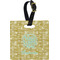 Happy New Year Personalized Square Luggage Tag