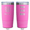 Happy New Year Pink Polar Camel Tumbler - 20oz - Double Sided - Approval