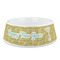 Happy New Year Plastic Pet Bowls - Medium - MAIN