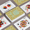 Happy New Year Playing Cards - Front & Back View