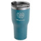 Happy New Year RTIC Tumbler - Dark Teal - Angled