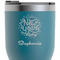 Happy New Year RTIC Tumbler - Dark Teal - Close Up