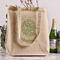 Happy New Year Reusable Cotton Grocery Bag - In Context