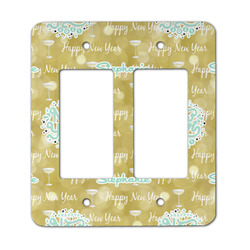 Happy New Year Rocker Style Light Switch Cover - Two Switch (Personalized)