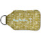 Happy New Year Sanitizer Holder Keychain - Small (Back)