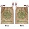 Happy New Year Santa Bag - Front and Back