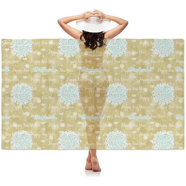 Custom Happy New Year Sheer Sarong (Personalized)