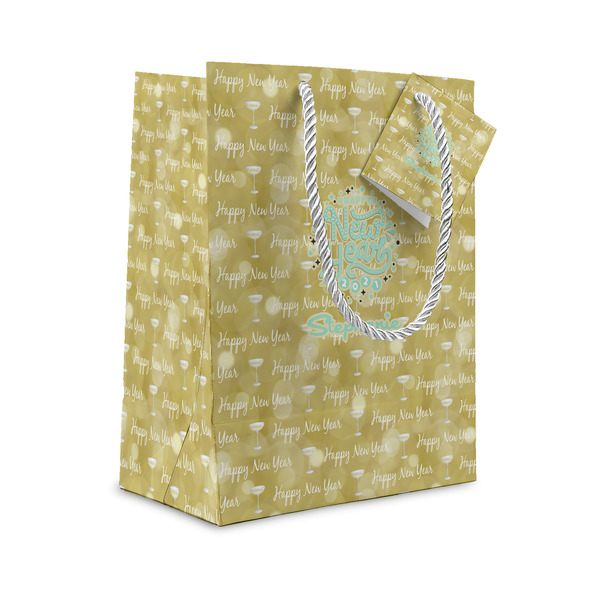 Custom Happy New Year Small Gift Bag (Personalized)