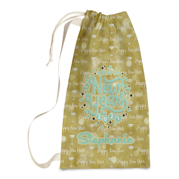 Custom Happy New Year Laundry Bags - Small (Personalized)