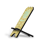 Happy New Year Stylized Cell Phone Stand - Small w/ Name or Text