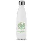 Happy New Year Water Bottle - 17 oz. - Stainless Steel - Full Color Printing (Personalized)