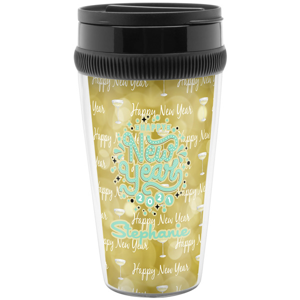 Custom Happy New Year Acrylic Travel Mug without Handle (Personalized)