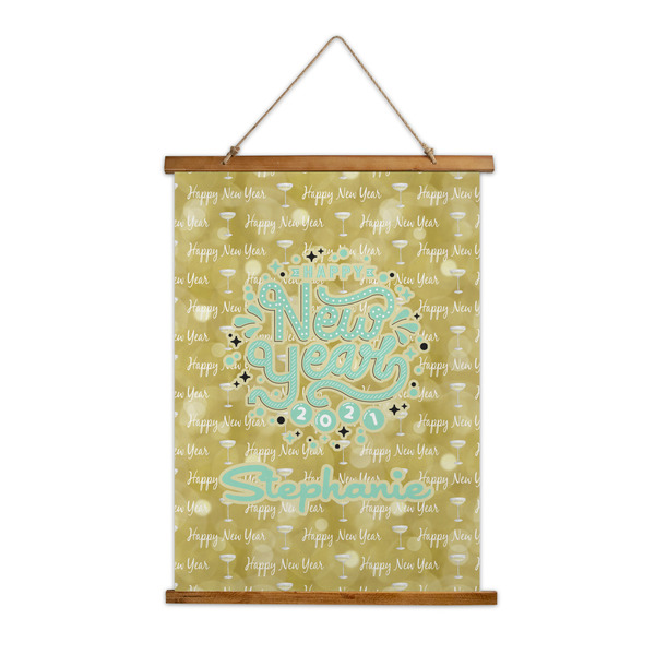 Custom Happy New Year Wall Hanging Tapestry (Personalized)