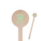 Happy New Year Wooden 7.5" Stir Stick - Round - Closeup