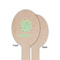 Happy New Year Wooden Food Pick - Oval - Single Sided - Front & Back