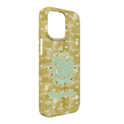 Happy New Year iPhone Case - Plastic - iPhone 13 Pro Max (Personalized)