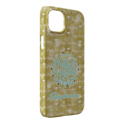 Happy New Year iPhone Case - Plastic - iPhone 14 Pro Max (Personalized)