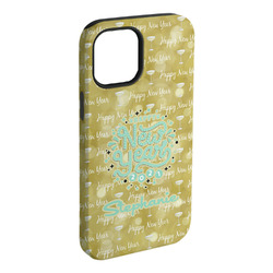 Happy New Year iPhone Case - Rubber Lined - iPhone 15 Plus (Personalized)