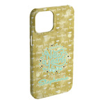 Happy New Year iPhone Case - Plastic - iPhone 15 Pro Max (Personalized)